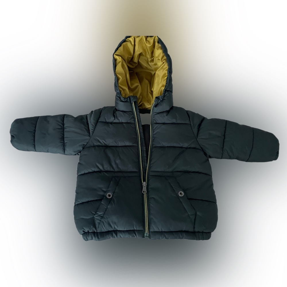 Zara Baby Boy Puffer Jacket Size:18-24M